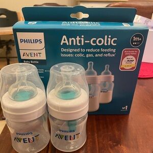 Philips Avent anti colic baby bottles